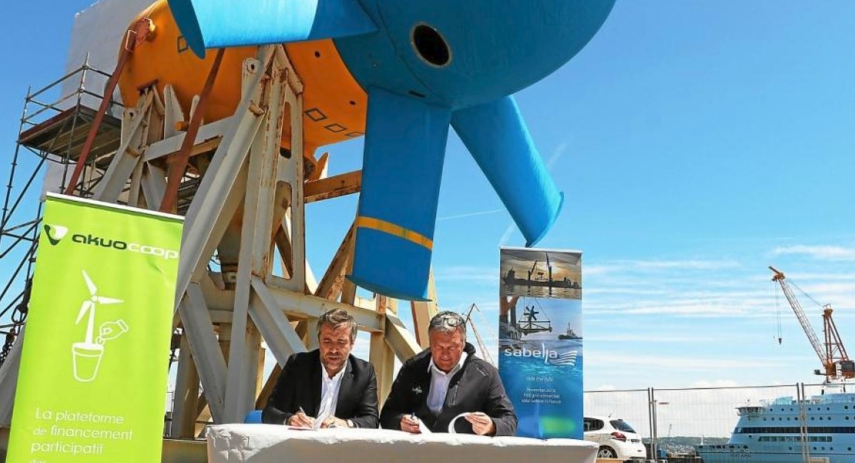 Akuo Energy et Sabella viennent de signer cette semaine un accord pour alimenter l’île d’Ouessant (Bretagne) en énergies renouvelables.